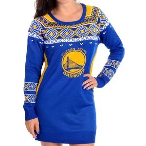 Golden State Warriors by Klew Sweater Dress